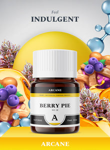 Arcane Aromatics Berry Pie Hemp and Botanical Terpene Strain Profile. Sativa Hybrid Cannabis Centric Natural Terpenes and Plant Essentials. Arcane: Live Terpenes. 