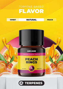 Peach Rings Natural Terpene-Based Flavor by Arcane Aromatics Peach Rings Natural Terpene-Based Flavor by Arcane Aromatics