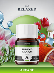 Arcane Aromatics Spring Bloom Natural Botanical Terpene Strain Profile. Indica Hybrid Cannabis Centric Natural Terpenes. Arcane: Live Terpenes